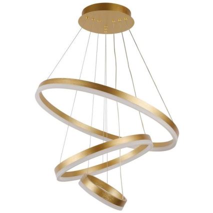 LED Aptumšojama lustra ar auklu LED/85W/230V 3000-6500K d. 60 cm + tālvadības pults