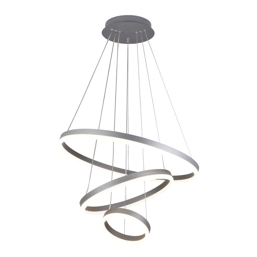 LED Aptumšojama lustra ar auklu LED/85W/230V 3000-6500K + tālvadības pults