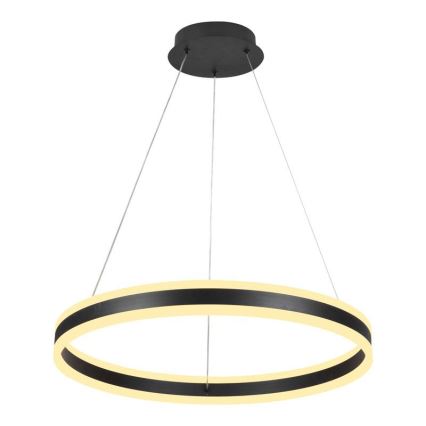 LED Aptumšojama lustra ar auklu LED/85W/230V 3000-6500K d. 60 cm + tālvadības pults
