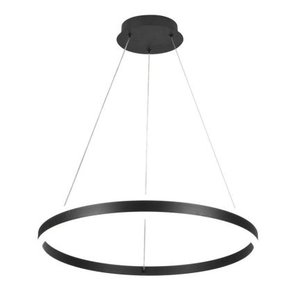 LED Aptumšojama lustra ar auklu LED/85W/230V 3000-6500K d. 60 cm + tālvadības pults