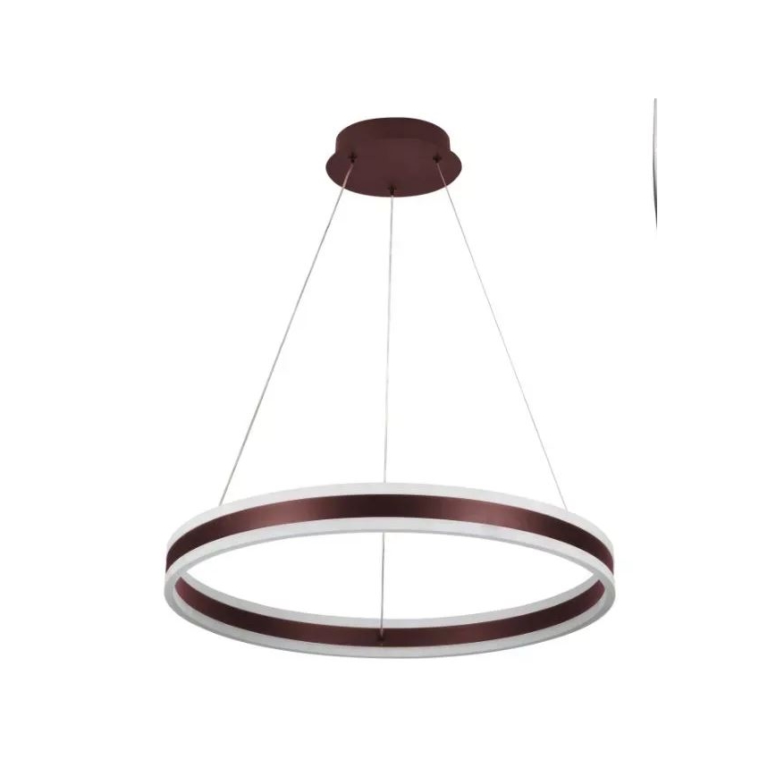 LED Aptumšojama lustra ar auklu LED/85W/230V 3000-6500K d. 60 cm + tālvadības pults