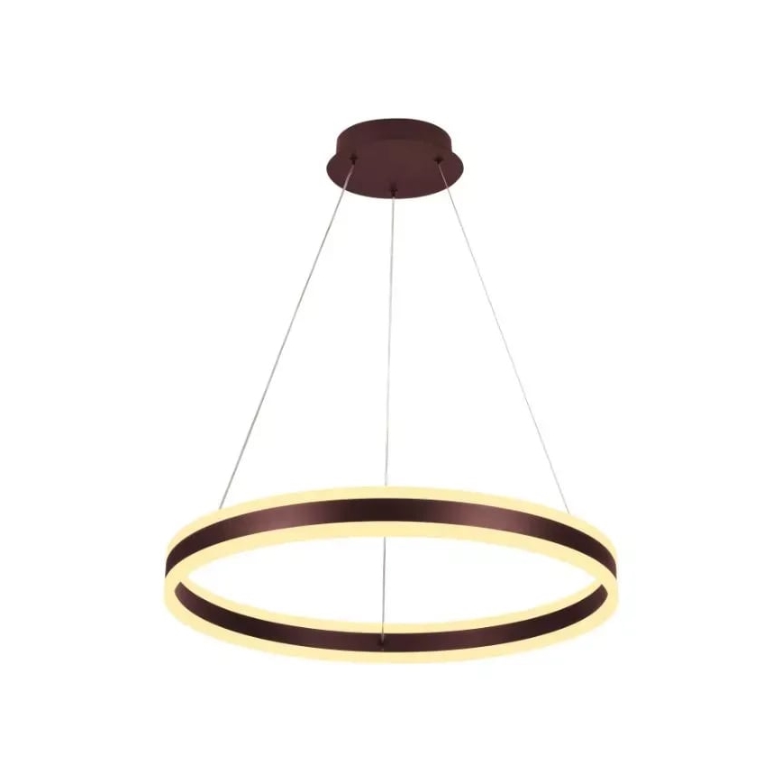 LED Aptumšojama lustra ar auklu LED/85W/230V 3000-6500K d. 60 cm + tālvadības pults