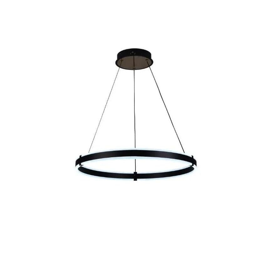 LED Aptumšojama lustra ar auklu LED/85W/230V 3000-6500K d. 60 cm + tālvadības pults