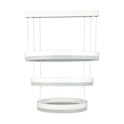 LED Aptumšojama lustra ar auklu LED/86W/230V 3000K balta