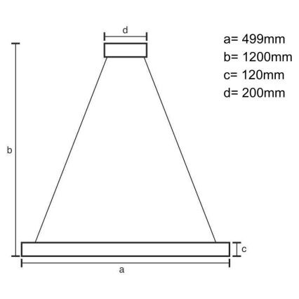 LED Aptumšojama kristāls lustra ar auklu LED/90W/230V 3000-6500K balta + tālvadības pults