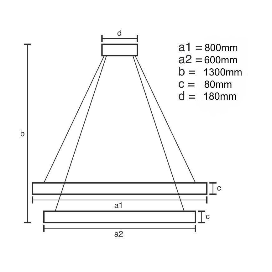 LED Aptumšojama kristāla lustra ar auklu LED/90W/230V 3000-6500K spīdīgi hromēts + tālvadības pults