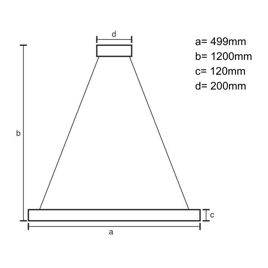 LED Aptumšojama kristāls lustra ar auklu LED/90W/230V 3000-6500K melna + tālvadības pults