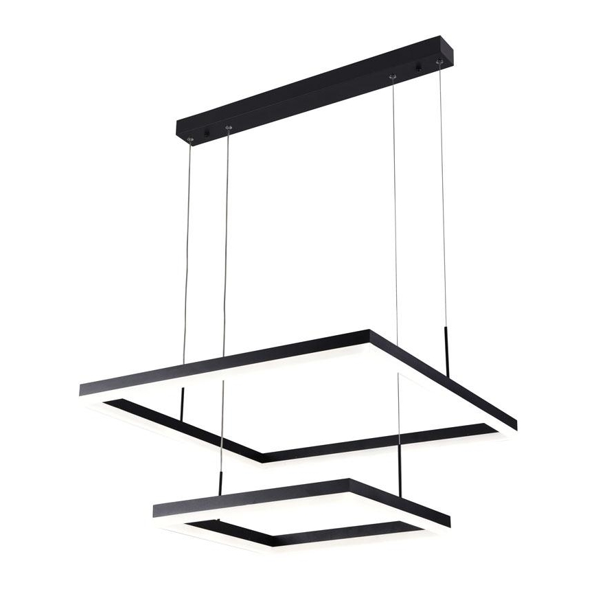 LED Aptumšojama lustra ar auklu LED/90W/230V 3000-6500K + tālvadības pults