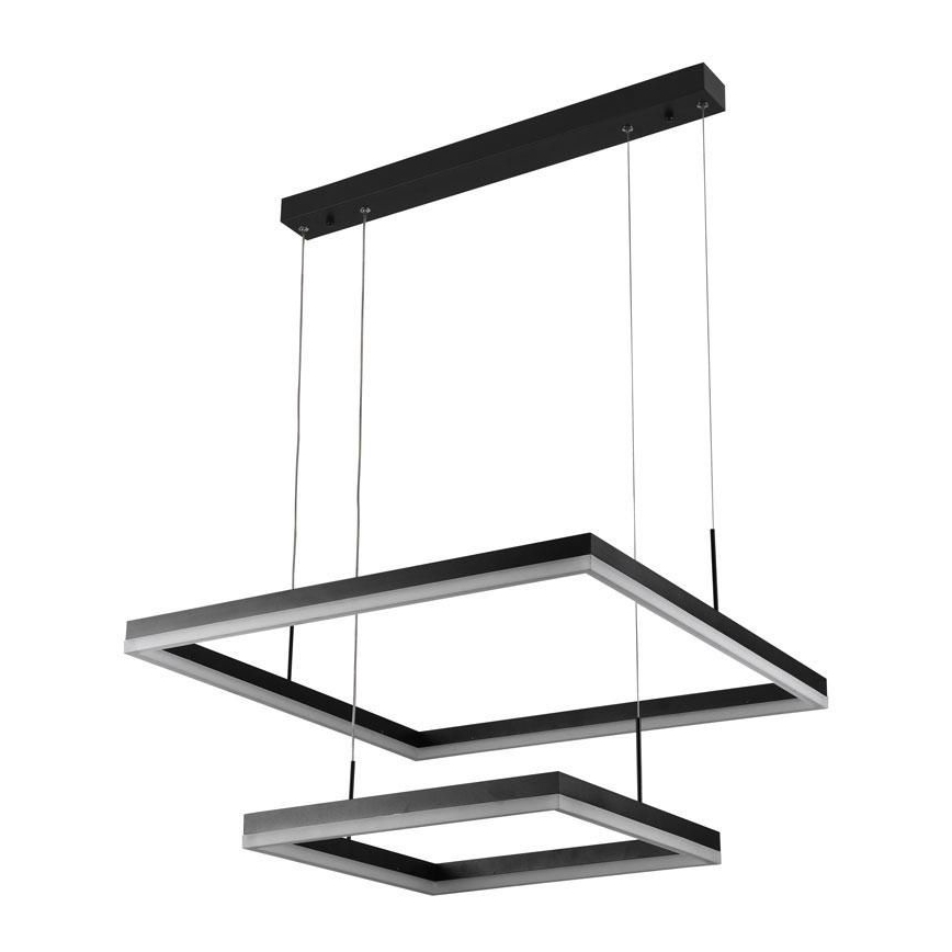 LED Aptumšojama lustra ar auklu LED/90W/230V 3000-6500K + tālvadības pults