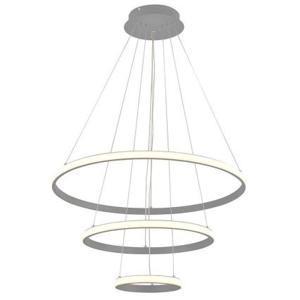LED Aptumšojama lustra ar auklu LED/90W/230V 3000-6500K d. 60 cm + tālvadības pults