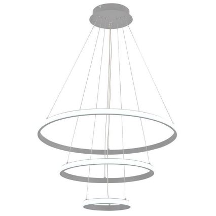 LED Aptumšojama lustra ar auklu LED/90W/230V 3000-6500K d. 60 cm + tālvadības pults