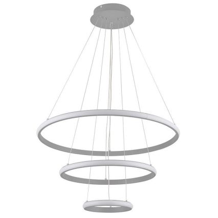 LED Aptumšojama lustra ar auklu LED/90W/230V 3000-6500K d. 60 cm + tālvadības pults