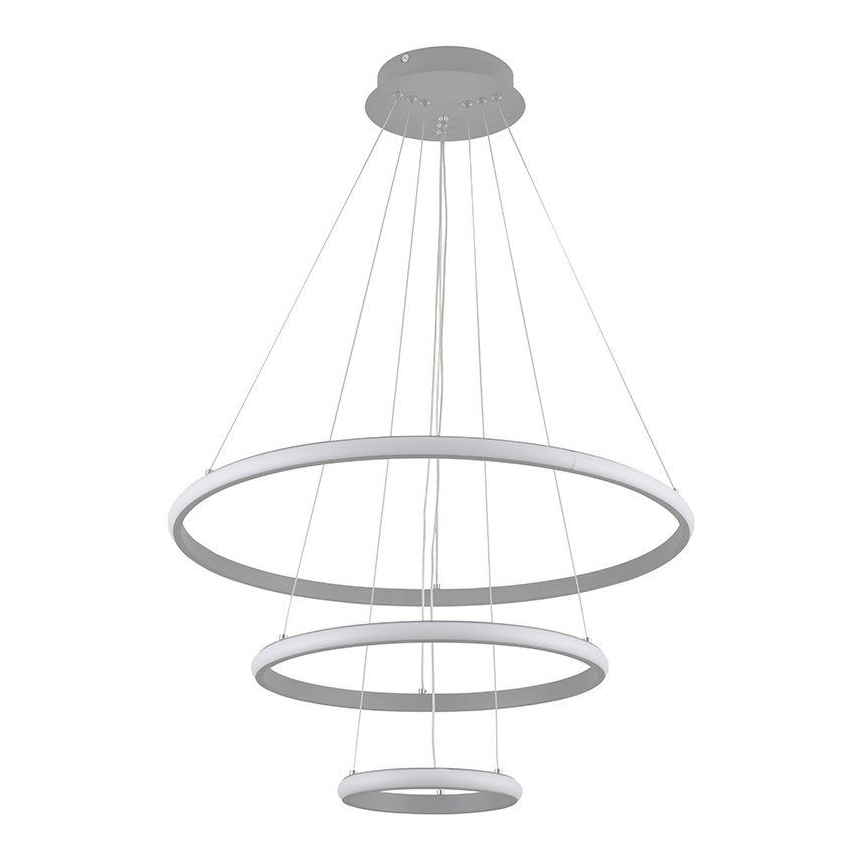 LED Aptumšojama lustra ar auklu LED/90W/230V 3000-6500K d. 60 cm + tālvadības pults