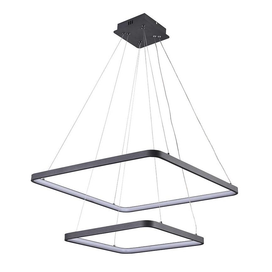 LED Aptumšojama lustra ar auklu  LED/90W/230V 3000-6500K + tālvadības pults