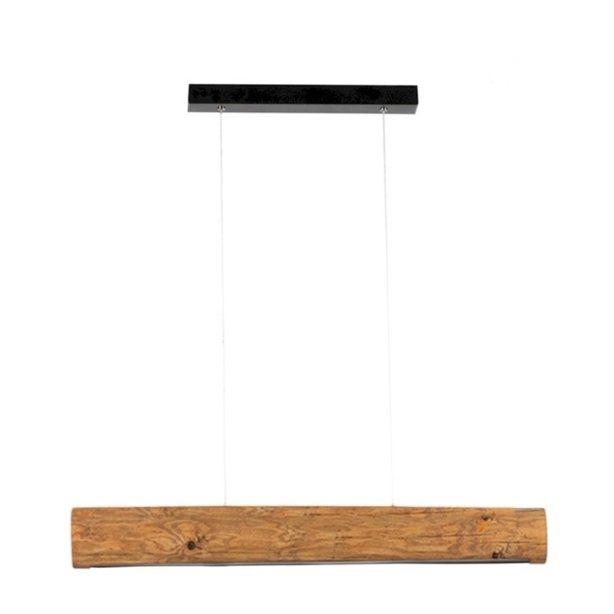 LED Aptumšojama lustra ar auklu LUCAS LED/25,5W/230V priede