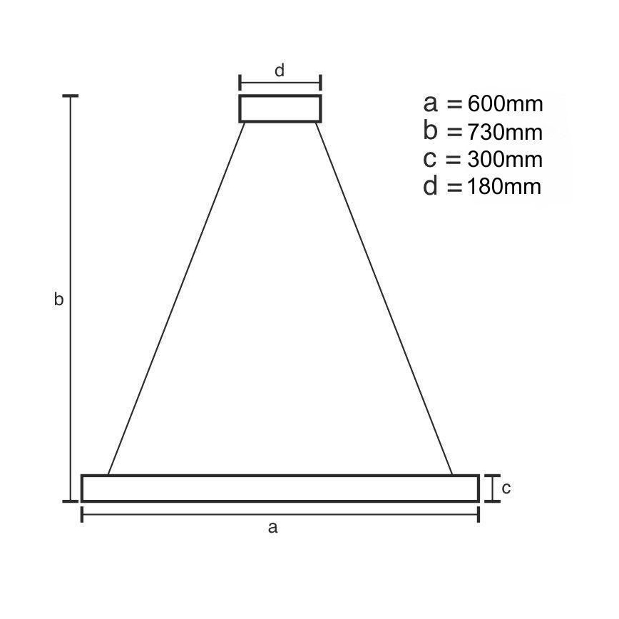 LED Aptumšojama kristāla lustra ar auklu LED/80W/230V 3000-6500K zelta + tālvadības pults