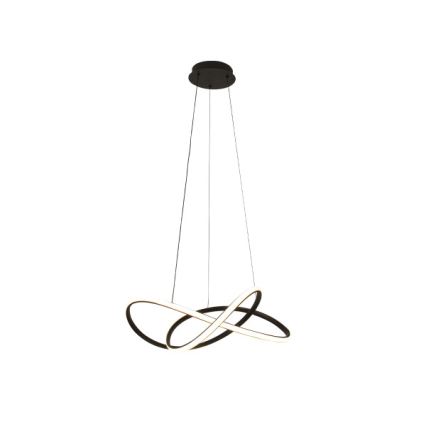 Regulējama LED lustra uz troses LED/85W/230V 3000-6500K Ø 60 cm + tālvadības pults