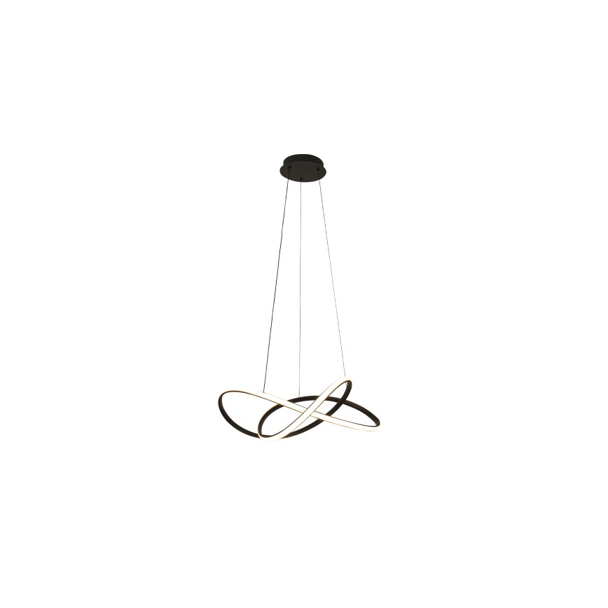 Regulējama LED lustra uz troses LED/85W/230V 3000-6500K Ø 60 cm + tālvadības pults