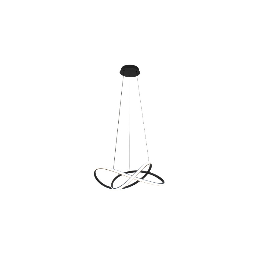 Regulējama LED lustra uz troses LED/85W/230V 3000-6500K Ø 60 cm + tālvadības pults