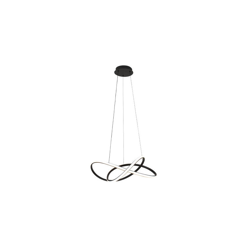 Regulējama LED lustra uz troses LED/85W/230V 3000-6500K Ø 60 cm + tālvadības pults