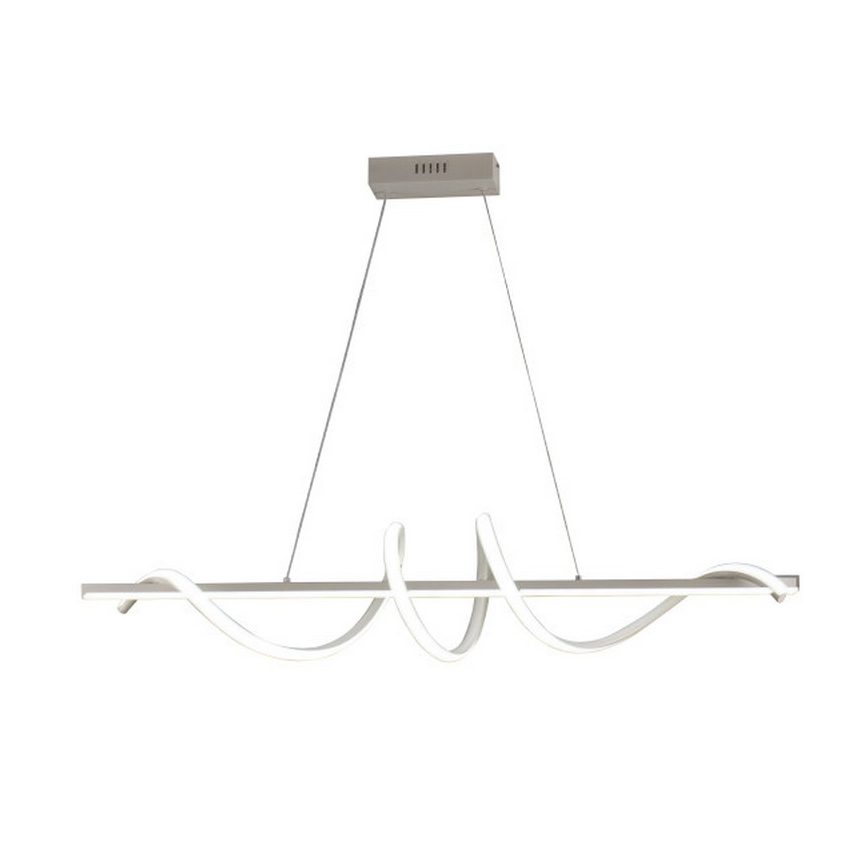 LED aptumšojama lustra uz troses LED/50W/230V 3000-6500K 100 cm + tālvadības pults