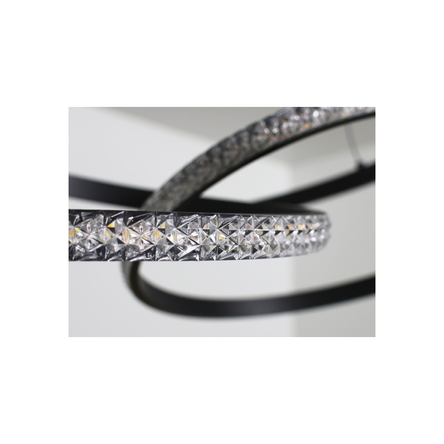 Aptumšojama LED lustra uz troses LED/90W/230V 3000-6500K Ø 47 cm + tālvadības pults