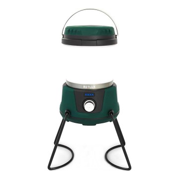 LED Aptumšojama pārvietojams lampa ar lādētājakumulatora funkciju LED/3W/4400 mAh IPX2