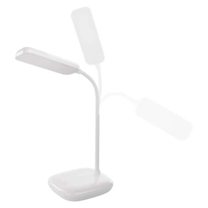 LED Aptumšojama pielāgojama galda lampa LED/12W/230V 3000K/4000K/6500K balta