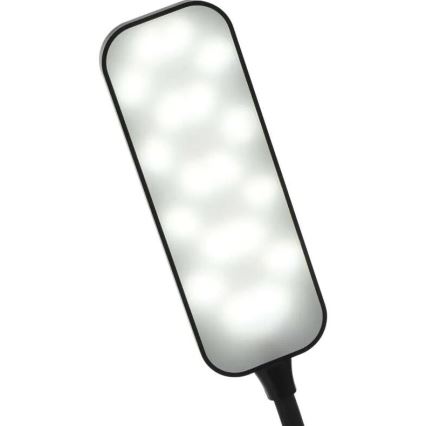 LED Aptumšojama pielāgojama galda lampa LED/12W/230V 3000K/4000K/6500K melna