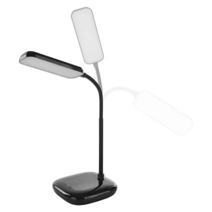 LED Aptumšojama pielāgojama galda lampa LED/12W/230V 3000K/4000K/6500K melna