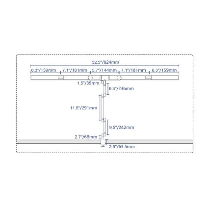 LED Aptumšojama skārienvadāma pielāgojama galda lampa POINTIQ LED/24W/230V 3000-6500K CRI 92 melna