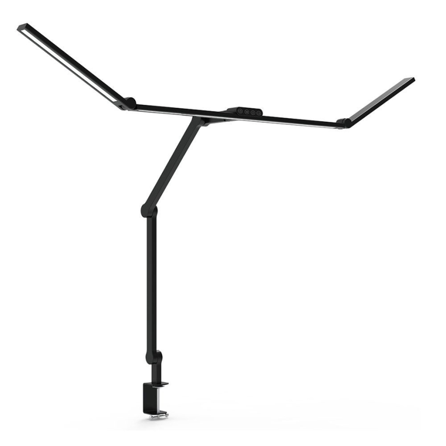 LED Aptumšojama skārienvadāma pielāgojama galda lampa POINTIQ LED/36W/230V 3000-6500K CRI 92 melna