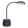 LED Aptumšojama pielāgojama uzlādējams galda lampa LUSIA LED/5W/5V 3000/4000K 1200 mAh melna