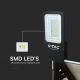 LED Aptumšojama hibrīds saules enerģijas iela lampa LED/50W/230V 4000K IP65 50000 mAh + tālvadības pults