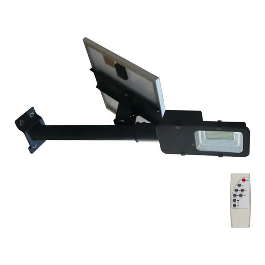 LED Aptumšojama saules enerģijas iela lampa LED/50W/6,4V 4000K IP65 50000 mAh + tālvadības pults