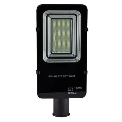 LED Aptumšojama saules enerģijas iela lampa LED/50W/6,4V 6000K IP65 50000 mAh + tālvadības pults