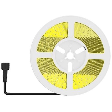 LED Aptumšojama saules enerģijas josla LED/1,2W/3,7V 4000K IP67 5m + tālvadības pults