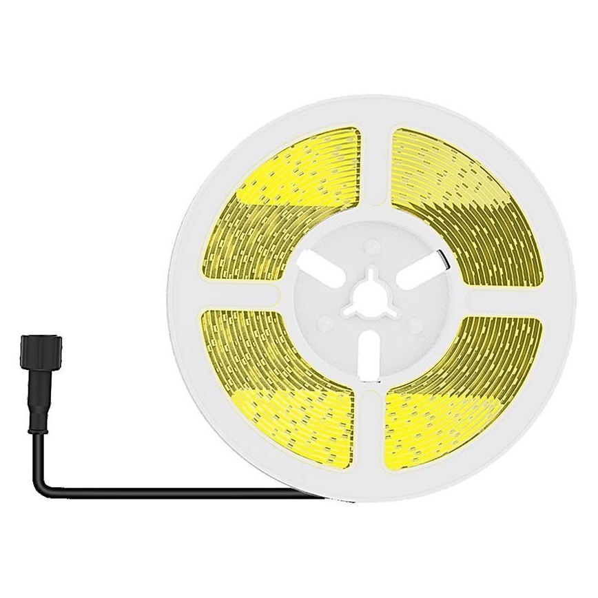 LED Aptumšojama saules enerģijas josla LED/1,2W/3,7V 4000K IP67 5m + tālvadības pults
