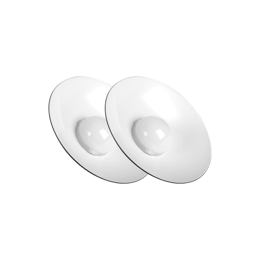 LED Aptumšojama saules enerģijas lustra ar auklu 2xLED/1,8W/3,7V IP44 6500K 2400 mAh + tālvadības pults