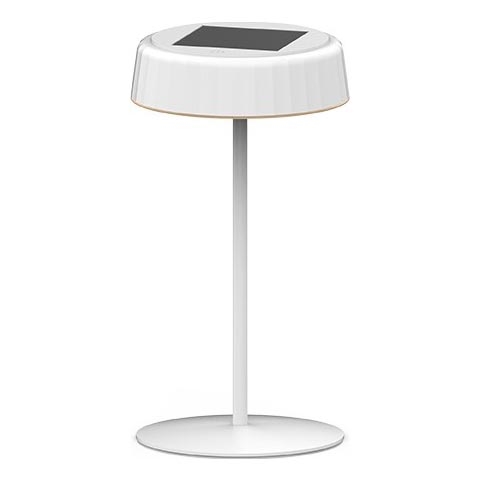 LED Aptumšojama saules enerģijas uzlādējama galda lampa VIVIEN LED/3W/5V 2700K 1600 mAh IP54 balta