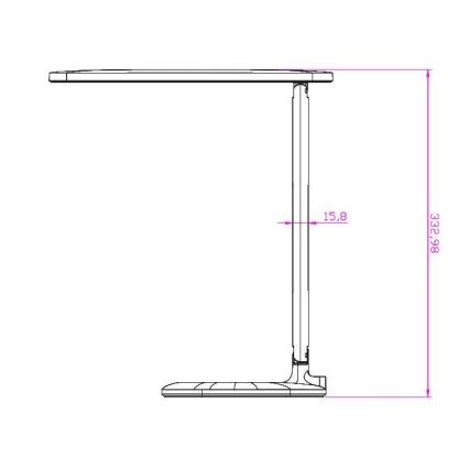 LED Aptumšojama skārienjutīga galda lampa NAOMI LED/5W/230V 3000-6500K