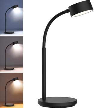 LED Aptumšojama skārienvadāma galda lampa LED/4,5W/5V 3000/4000/6500K melna