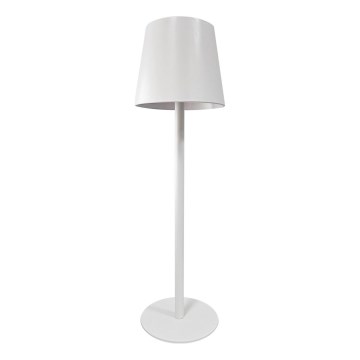 LED Aptumšojama skārienvadāma galda lampa LED/5W/5V USB 1200 mAh balta