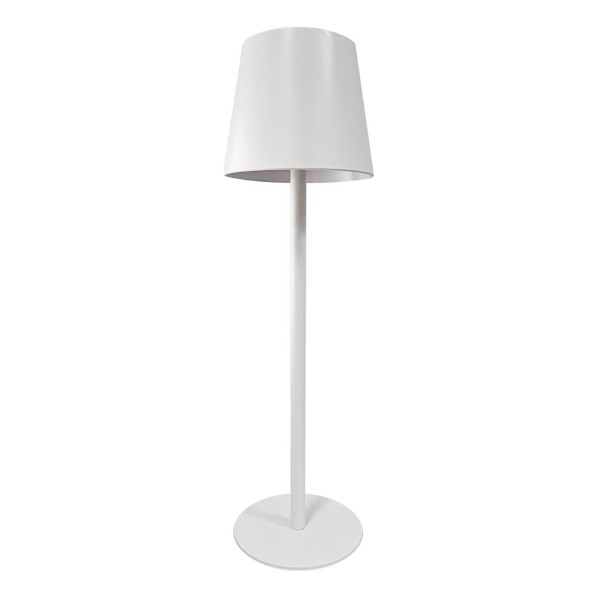 LED Aptumšojama skārienvadāma galda lampa LED/5W/5V USB 1200 mAh balta