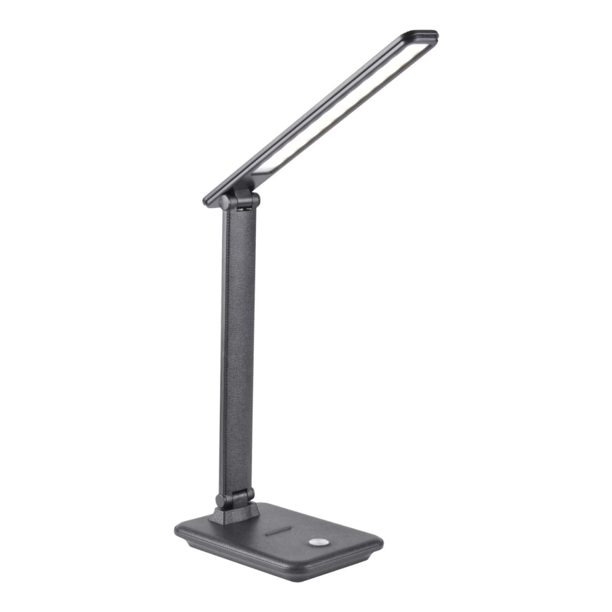 LED Aptumšojama skārienvadāma galda lampa VINTO LED/8W/230V melna