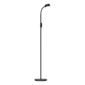 LED Aptumšojama skārienvadāma grīdas stāvlampa BRUNO LED/3W/230V 3000/4000/6500K melna