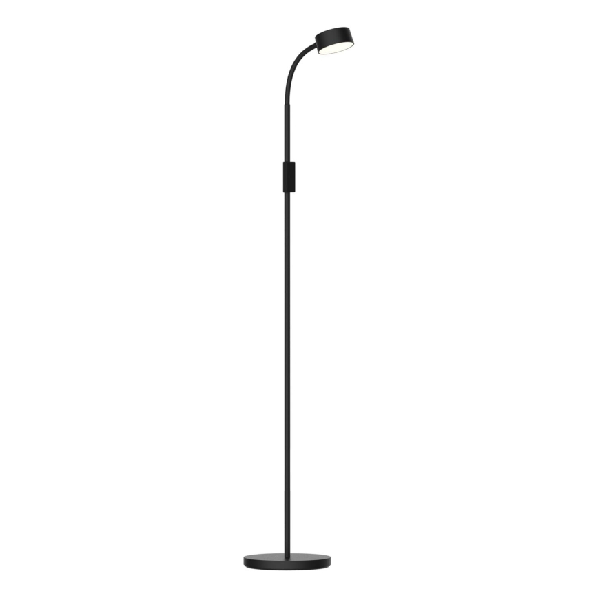 LED Aptumšojama skārienvadāma grīdas stāvlampa BRUNO LED/3W/230V 3000/4000/6500K melna