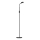 LED Aptumšojama skārienvadāma grīdas stāvlampa BRUNO LED/3W/230V 3000/4000/6500K melna