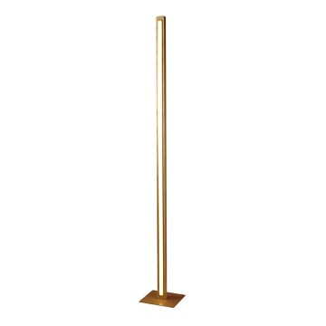 LED Aptumšojama skārienvadāma grīdas stāvlampa RODNEY LED/35W/230V koks