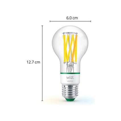 LED Aptumšojama spuldze A60 E27/4,3W/230V 2700-4000K CRI 90 Wi-Fi - WiZ